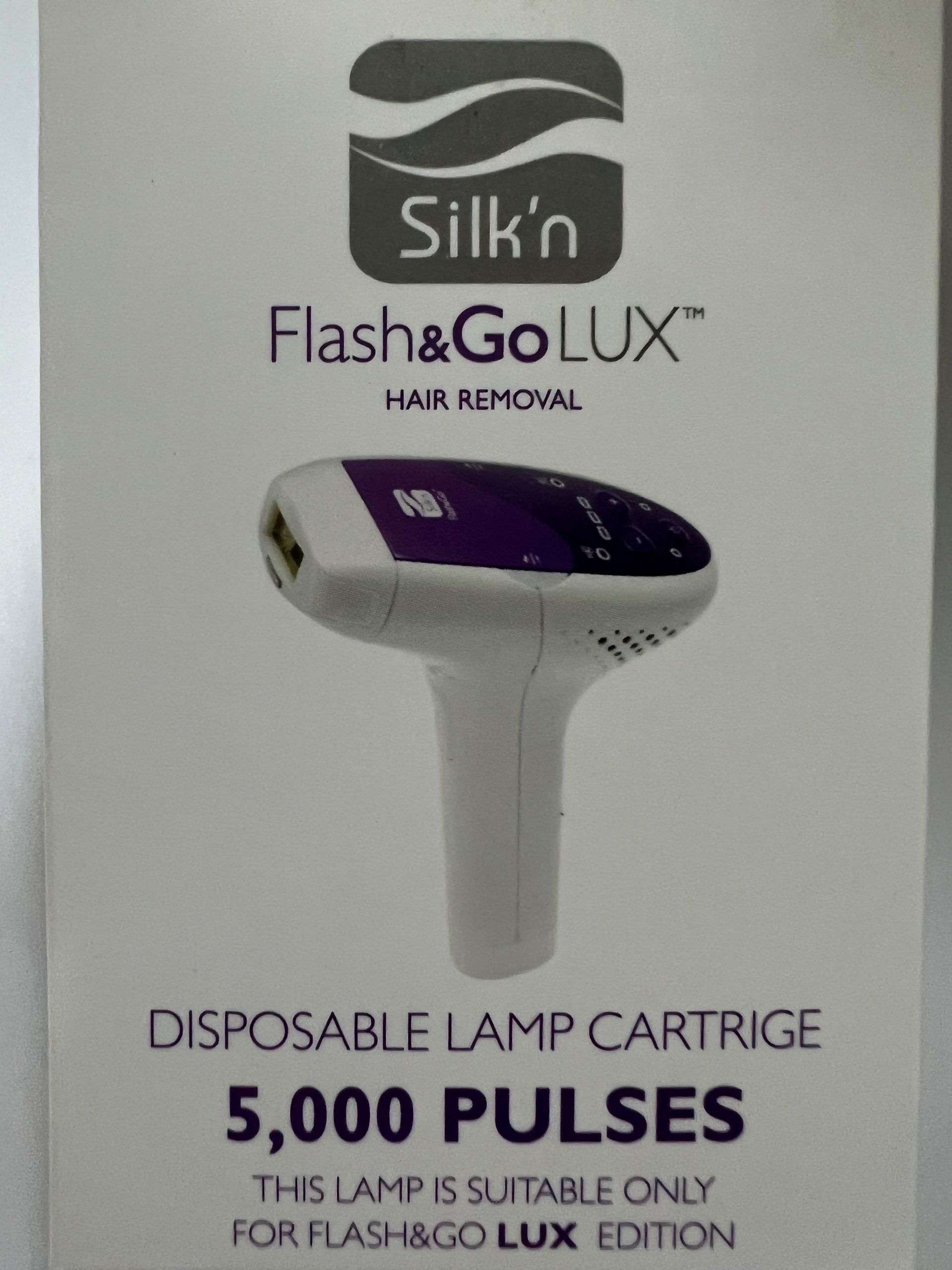 Neu Lampe 5000 Impulsgeber Imetec Schön Silk'n Flash & Go Licht Gepulster 